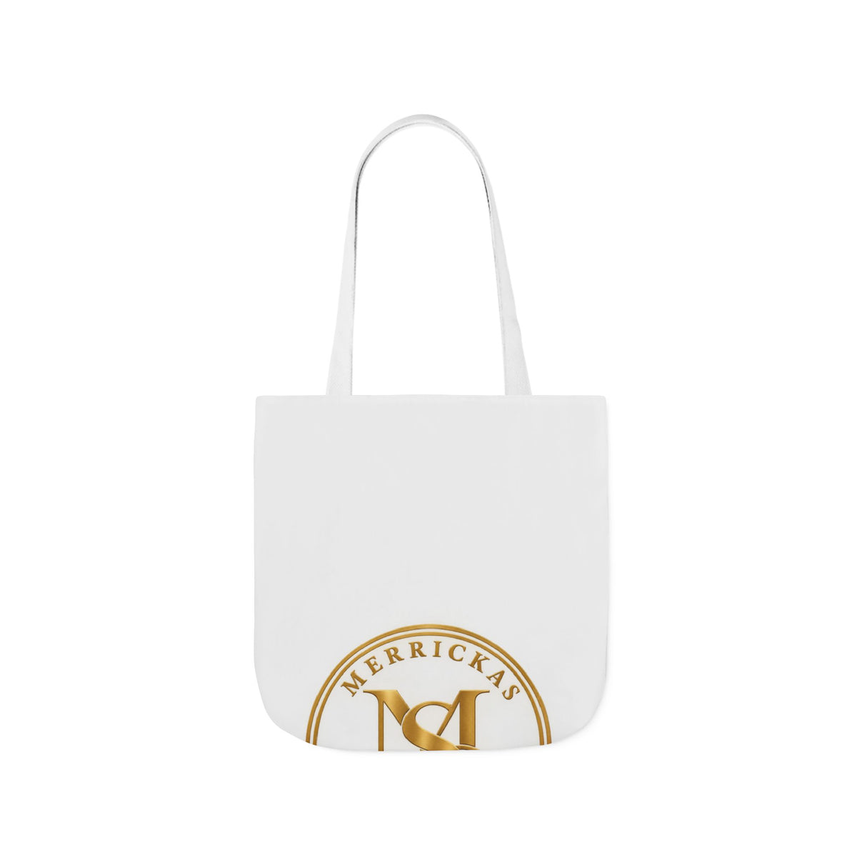 Merrickas Gold MSC Monogram Canvas Wall Art