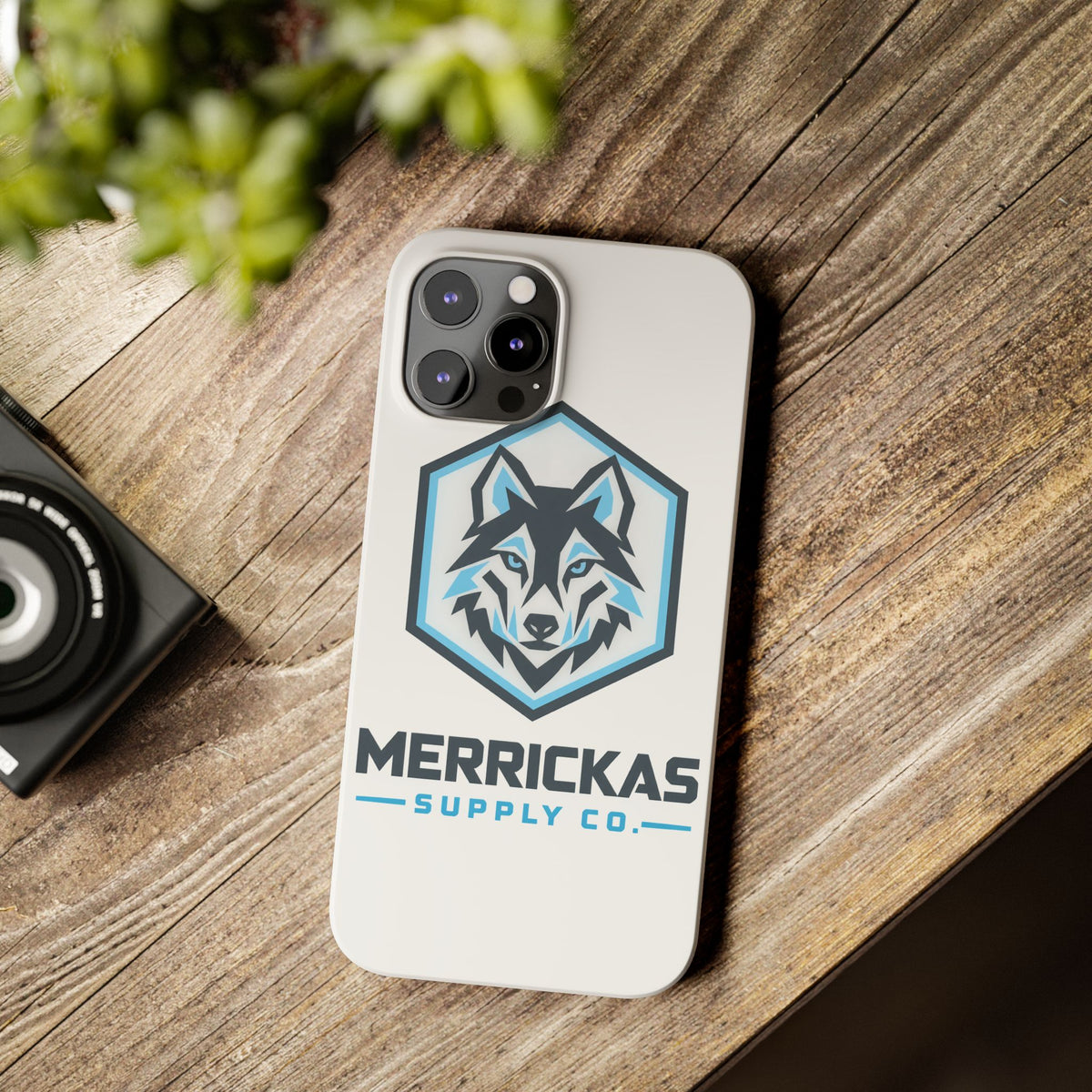 Merrickas Geo Wolf Phone Case