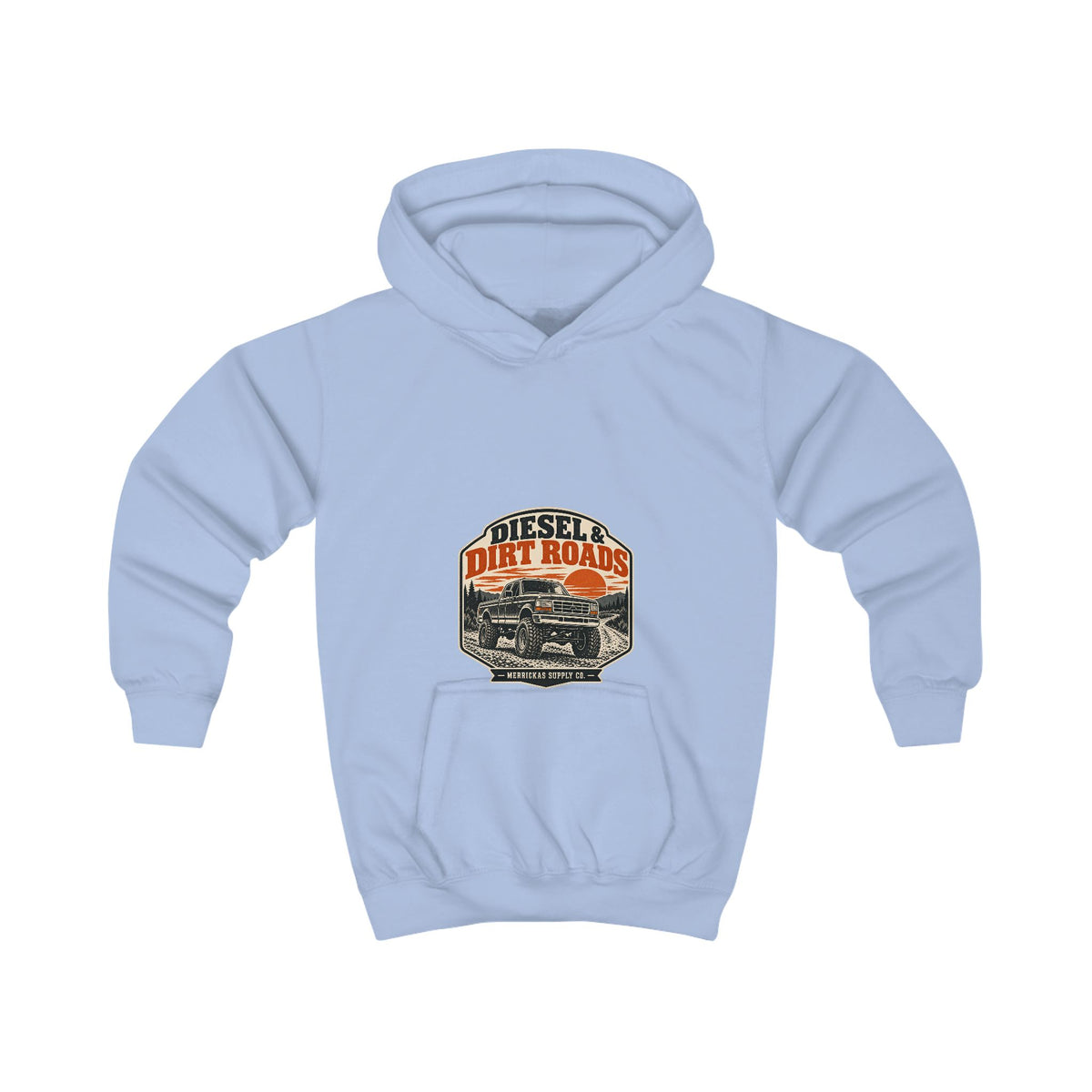 Diesel & Dirt Roads Kids' Hoodie