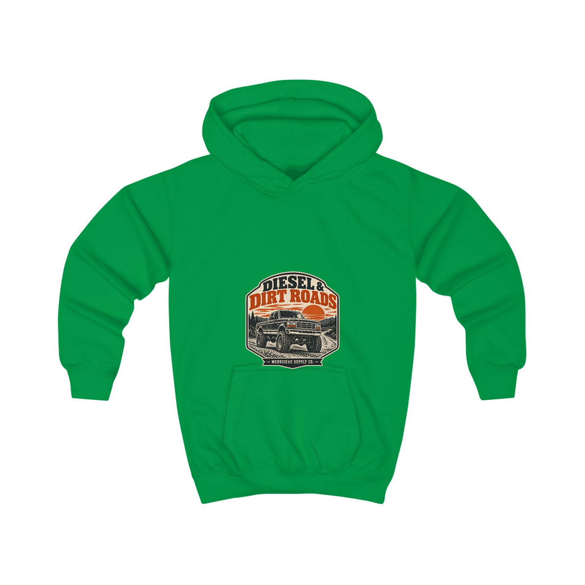 Diesel & Dirt Roads Kids' Hoodie