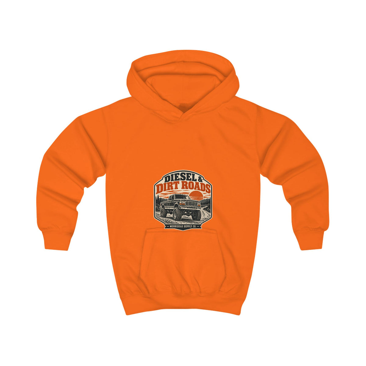Diesel & Dirt Roads Kids' Hoodie