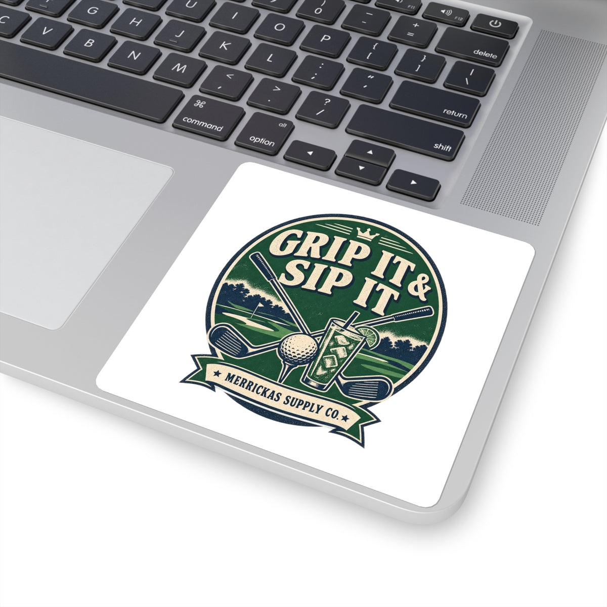 Grip It & Sip It Sticker
