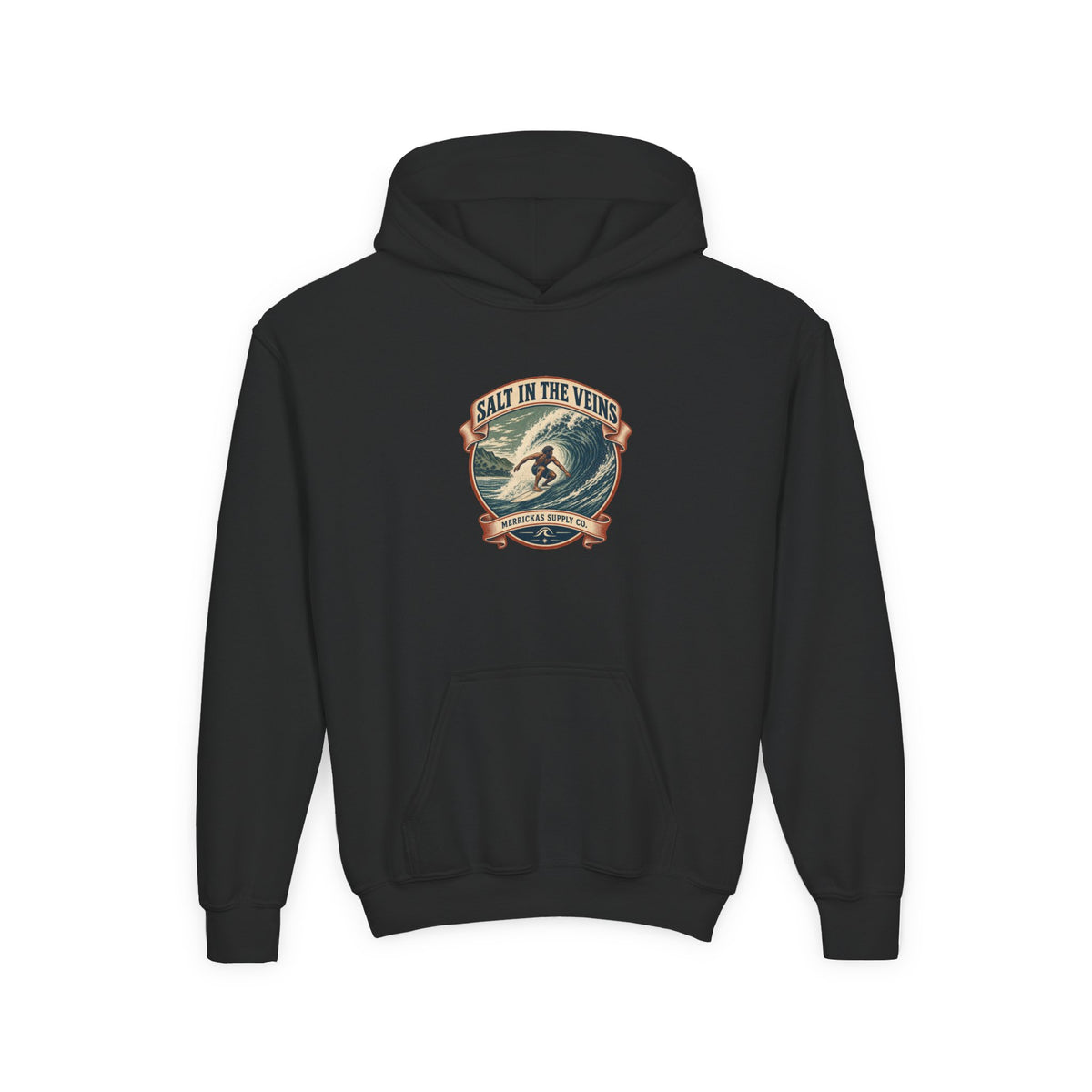Salt In The Veins Youth Hoodie
