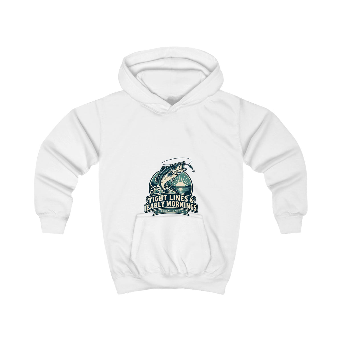 Tight Lines & Early Mornings Kids' Hoodie