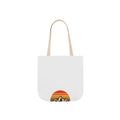 Merrickas Retro Sunset Mountain Canvas Wall Art