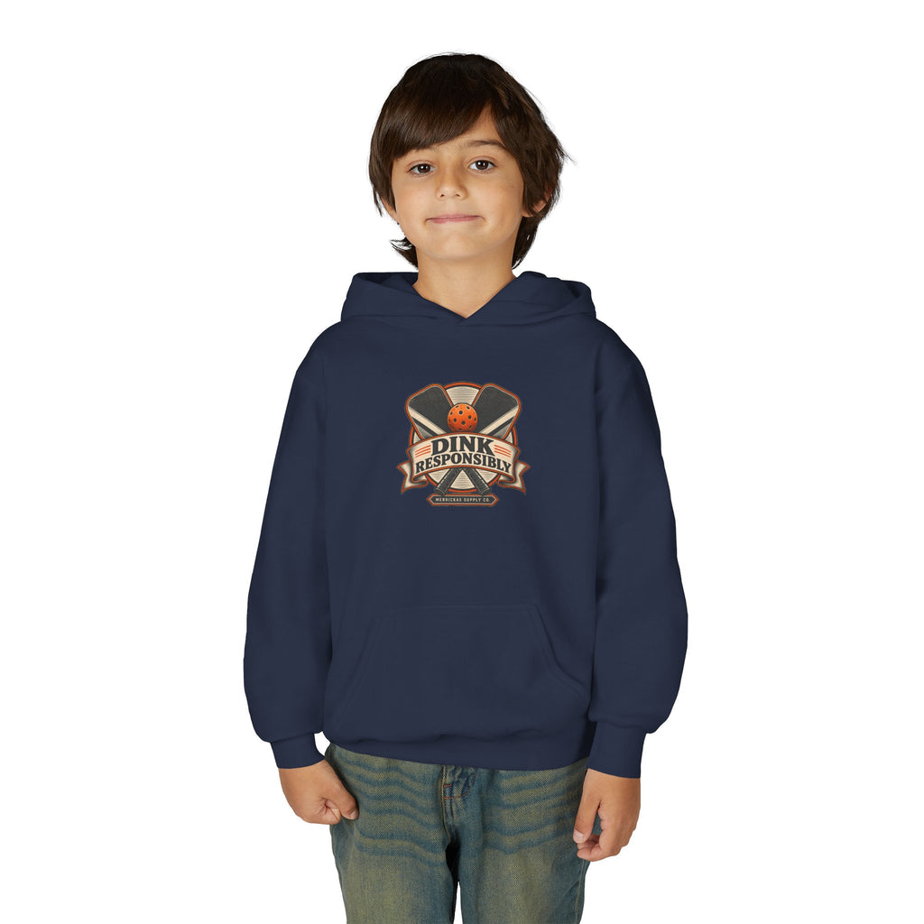 Dink Responsibly Youth Hoodie