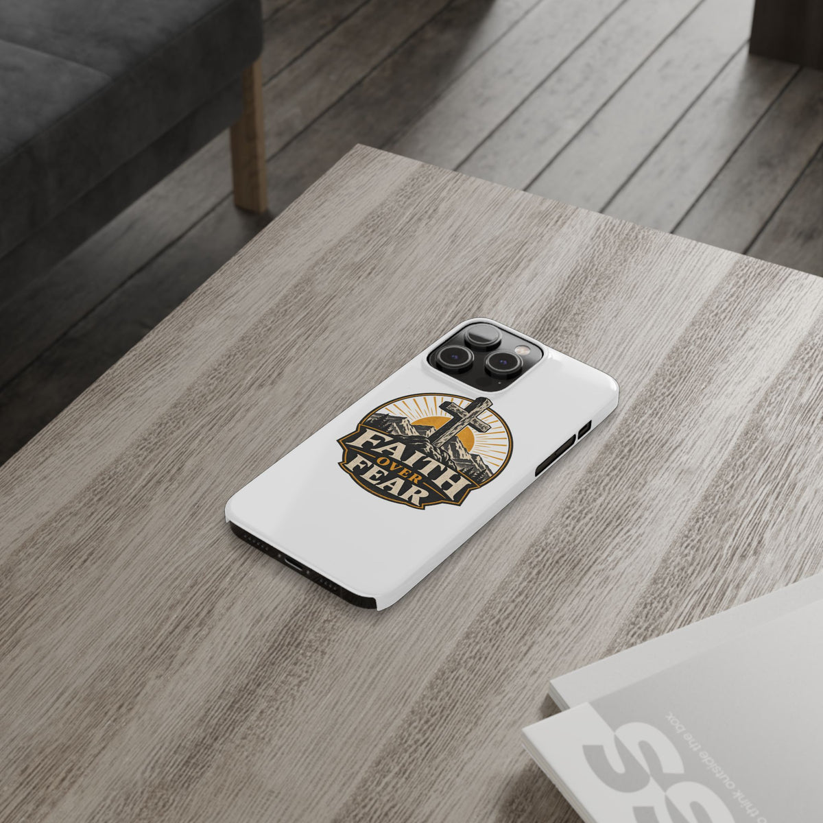 Faith Over Fear Phone Case