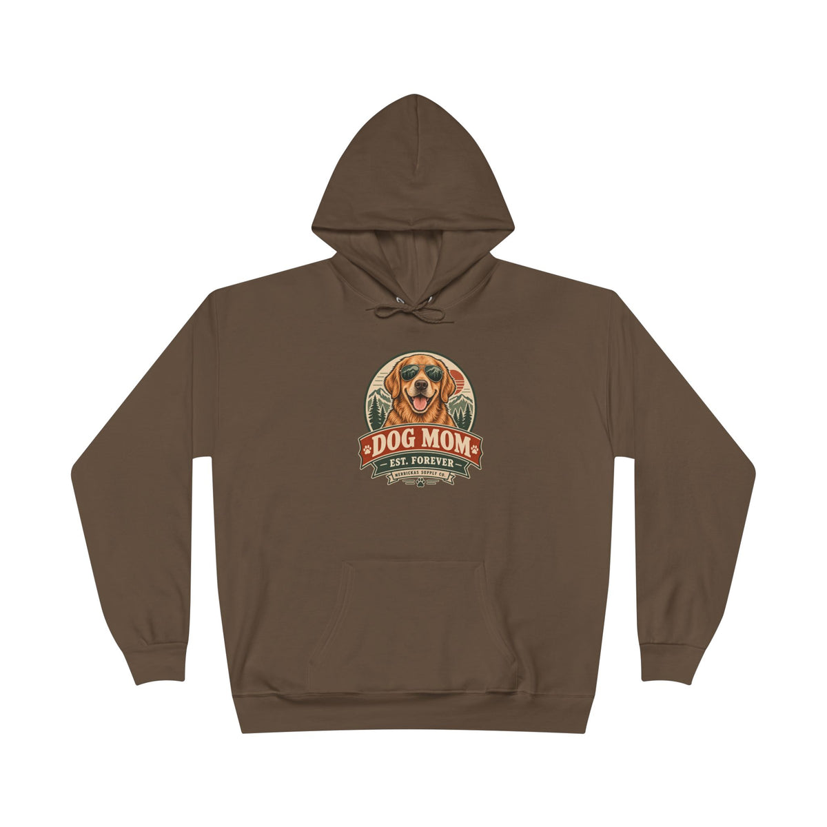 Dog Mom Est. Forever Heavyweight Hoodie