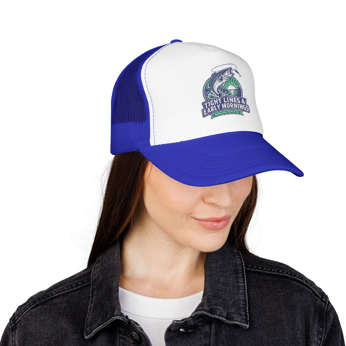 Tight Lines & Early Mornings Foam Trucker Hat