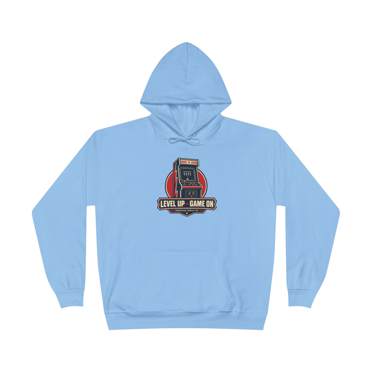 Level Up Game On Heavyweight Hoodie