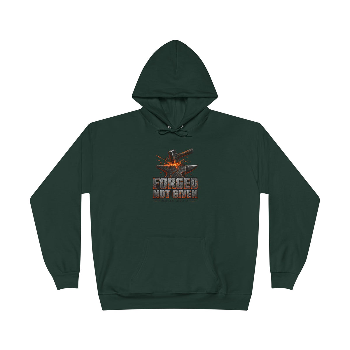 Forged Not Given Heavyweight Hoodie