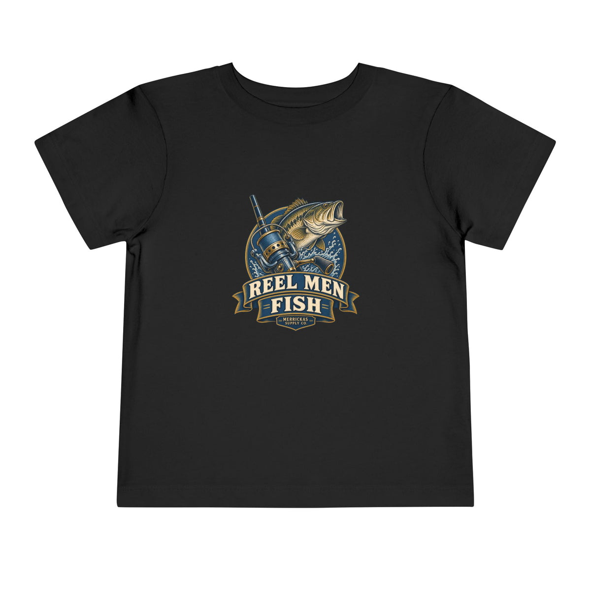Reel Men Fish Toddler Tee