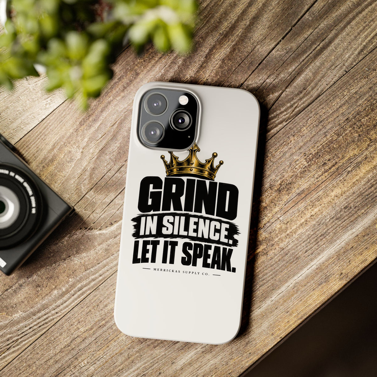 Grind In Silence Phone Case