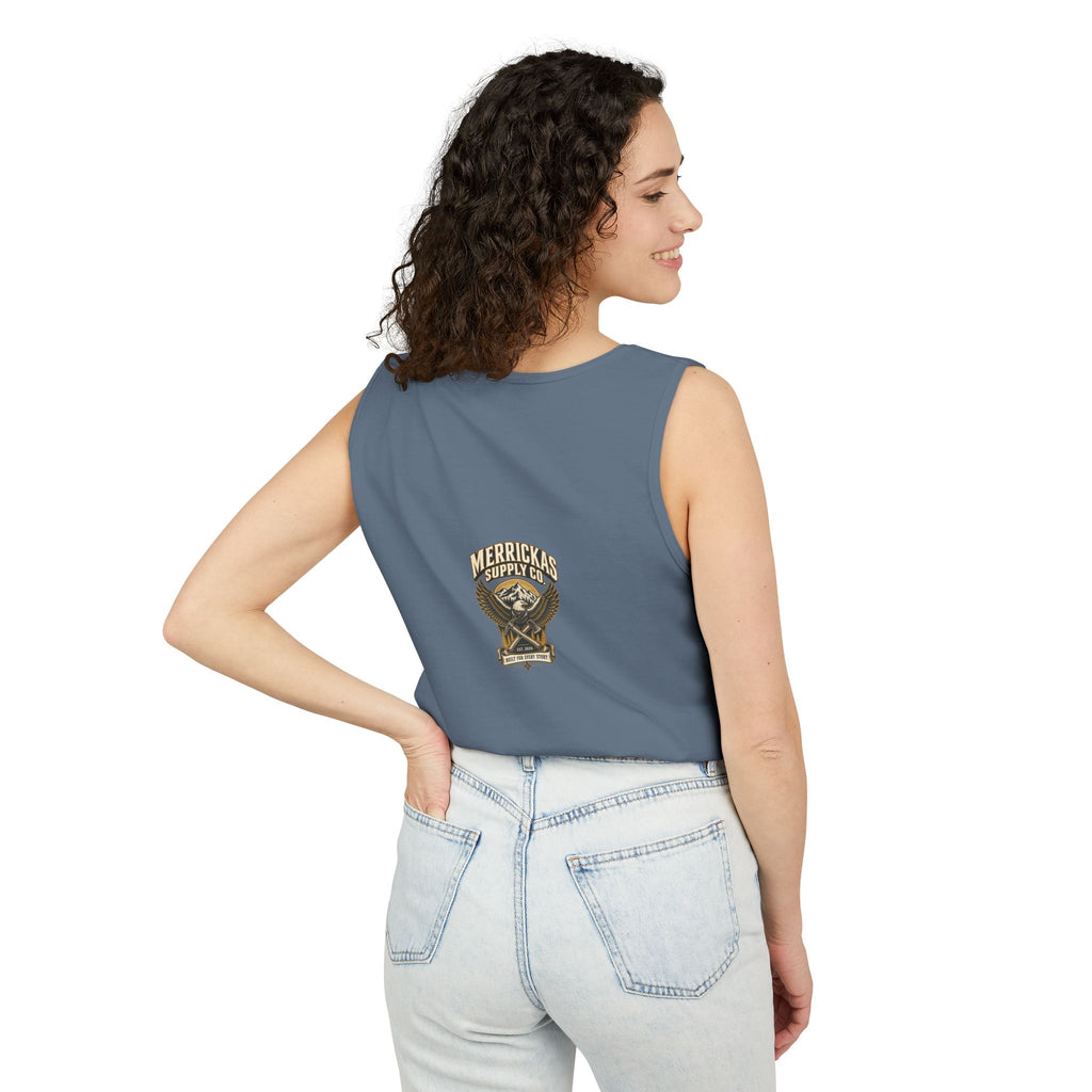 I Melt Metal For A Living Garment-Dyed Tank