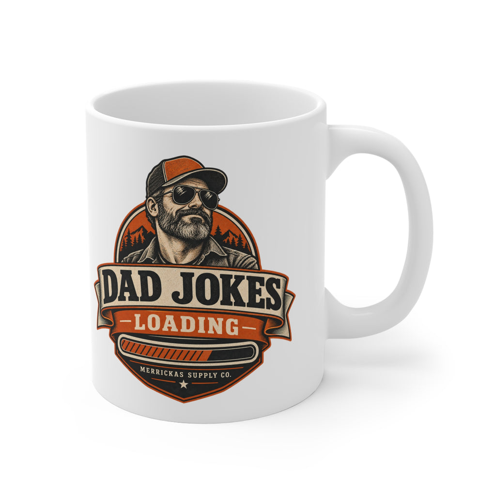 Dad Jokes Loading Coffee Mug 11oz