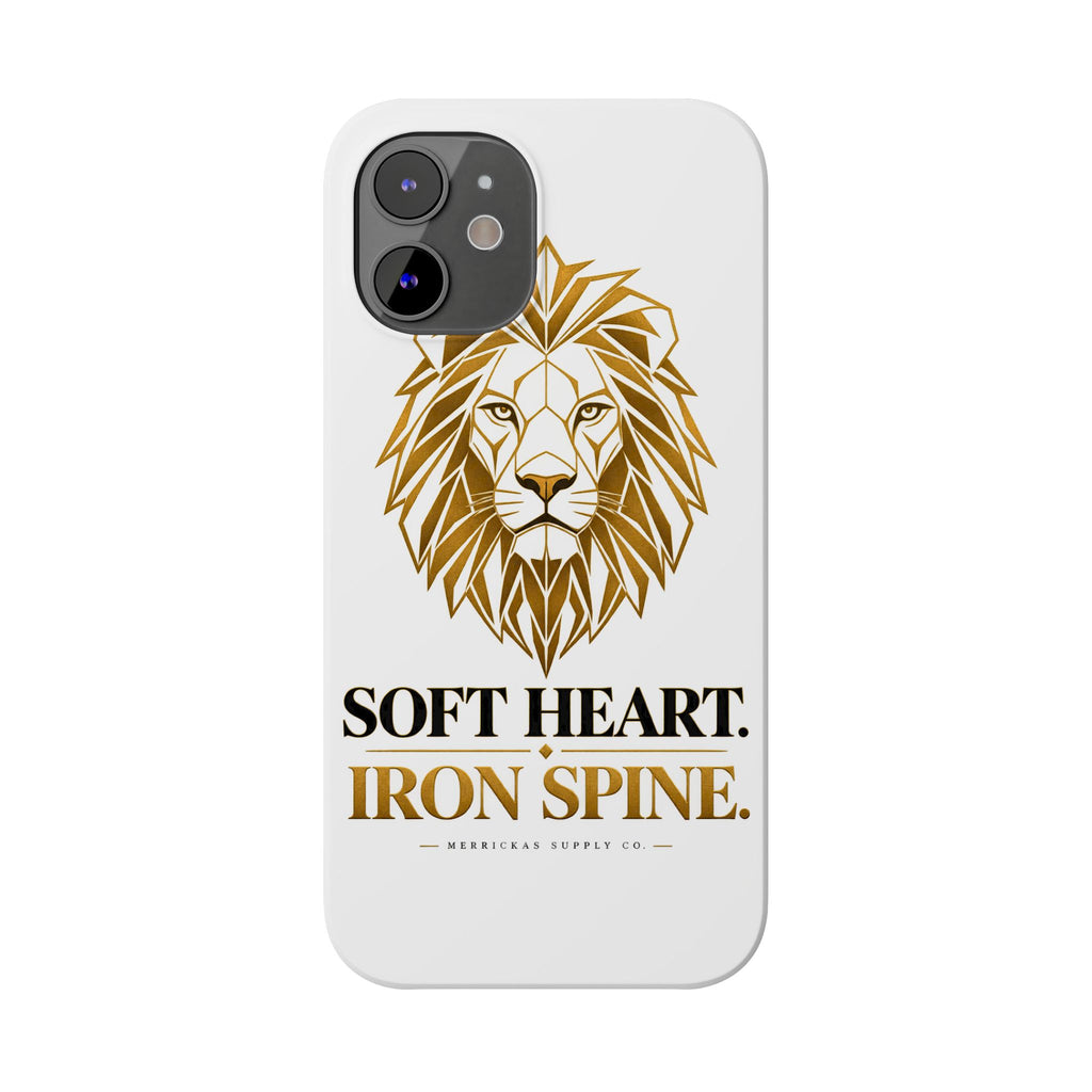 Soft Heart Iron Spine Phone Case