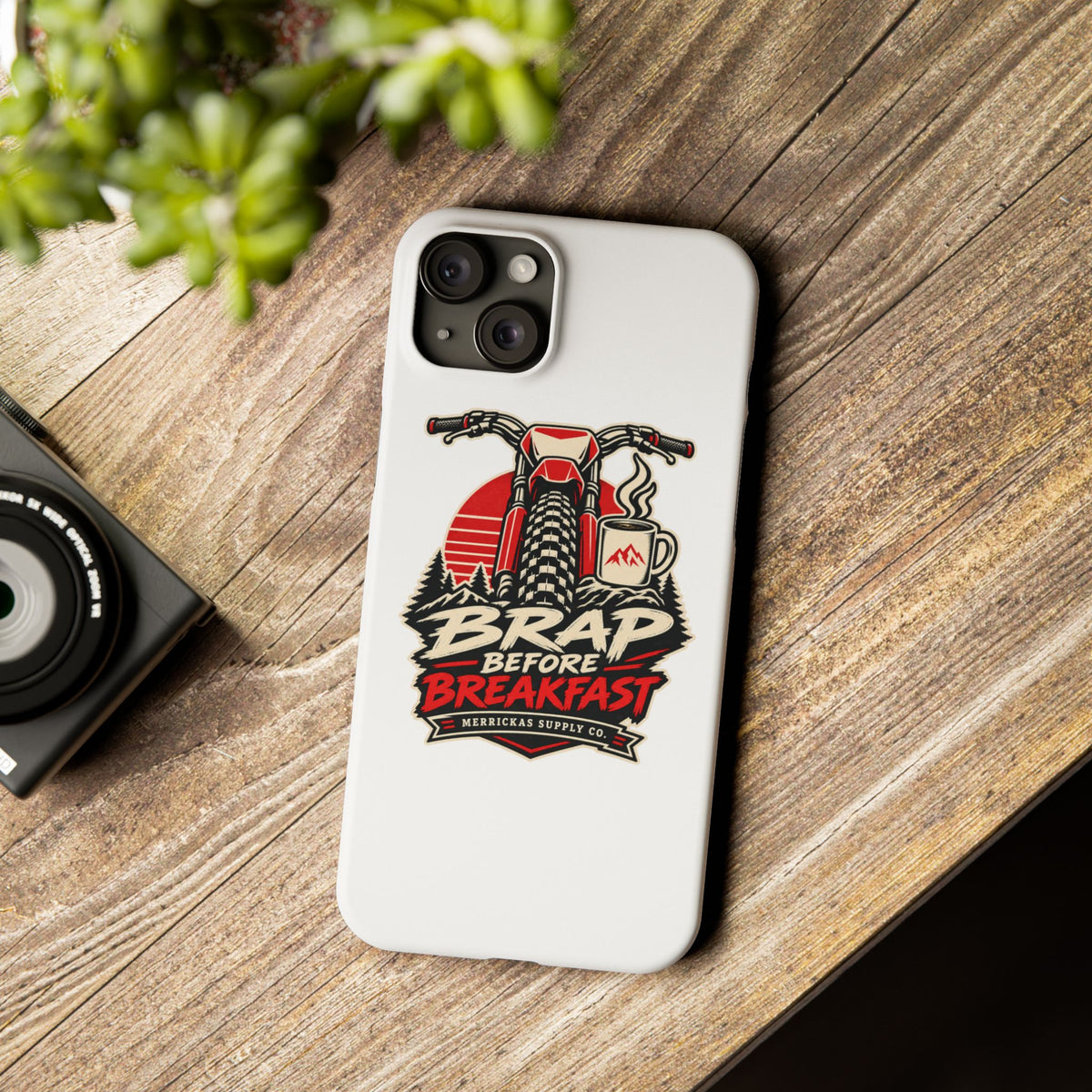 Brap Before Breakfast Phone Case