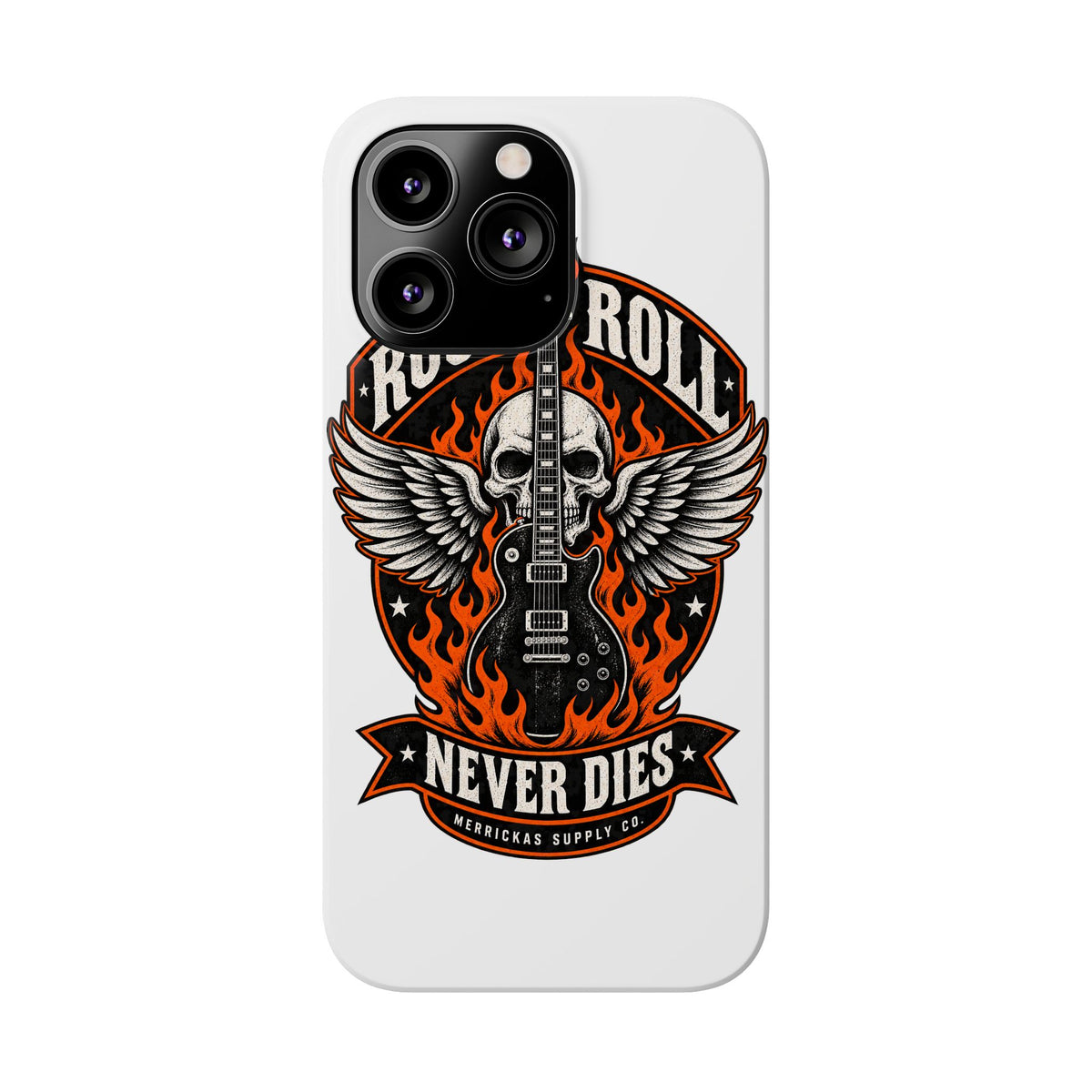 Rock N Roll Never Dies Phone Case