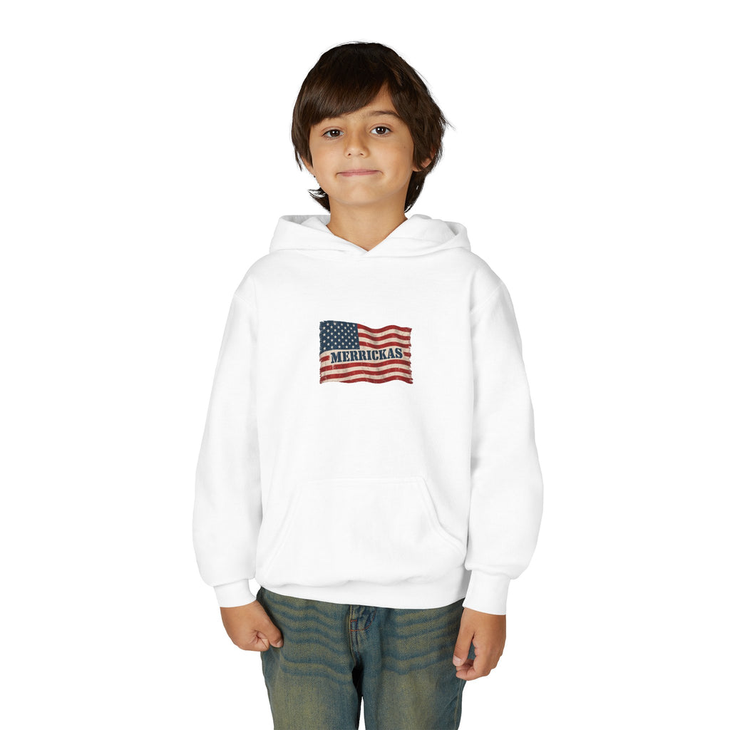 Merrickas Flag Youth Hoodie
