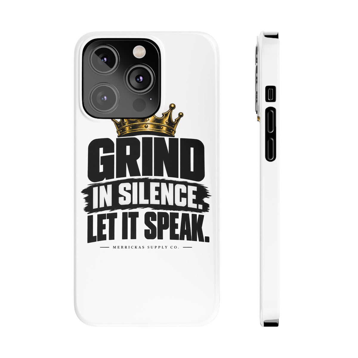 Grind In Silence Phone Case