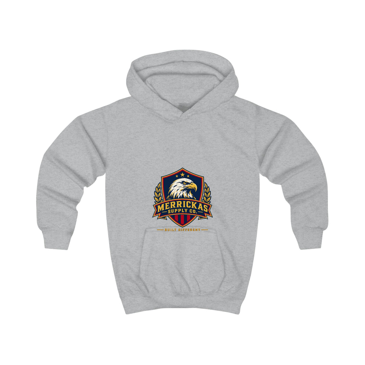 Merrickas Eagle Shield Crest Kids' Hoodie