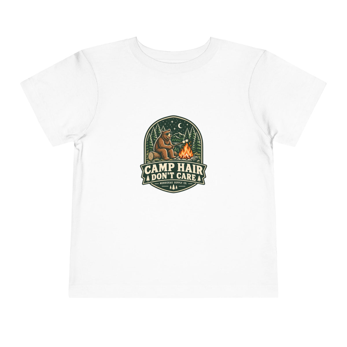 Camp Hair Don't Care Toddler Tee