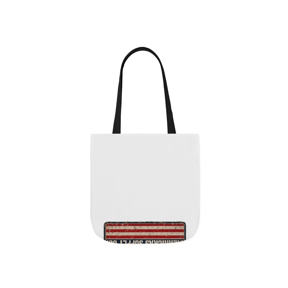 Merrickas American Flag Patch Canvas Wall Art