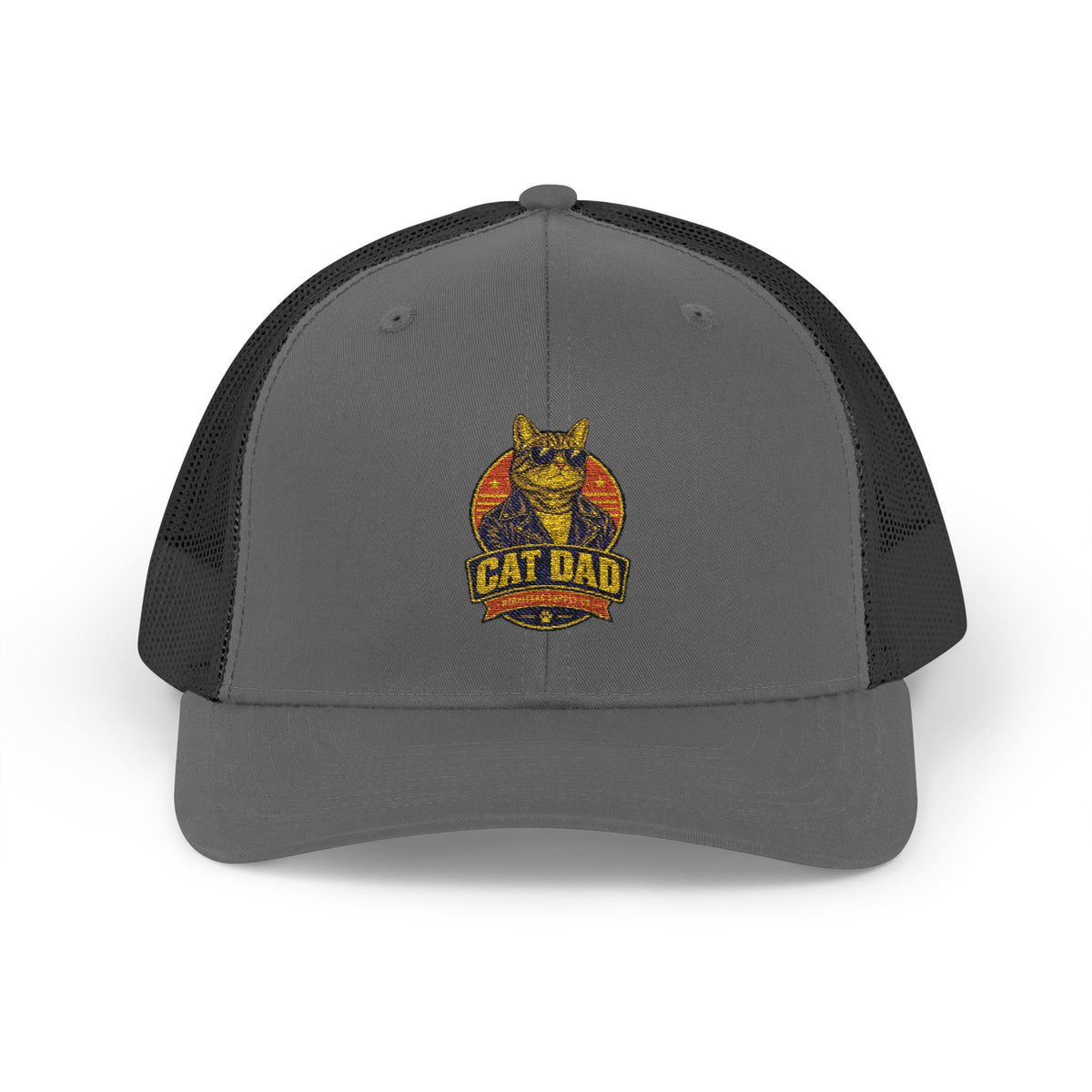 Cat Dad Snapback Trucker Cap