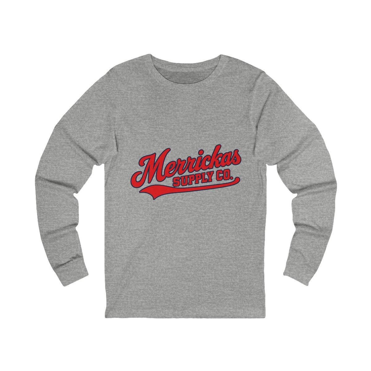Merrickas Classic Script Long Sleeve Tee