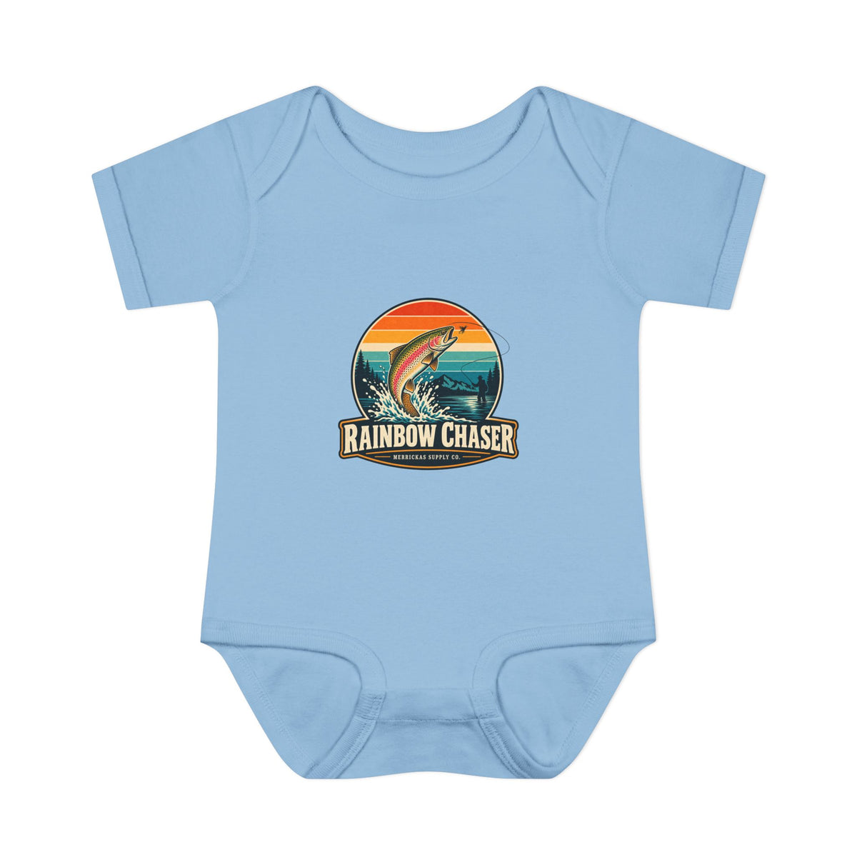Rainbow Chaser Baby Onesie