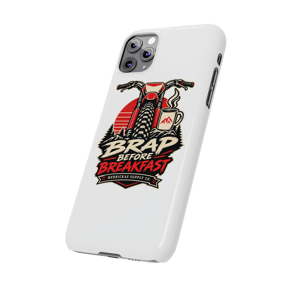Brap Before Breakfast Phone Case