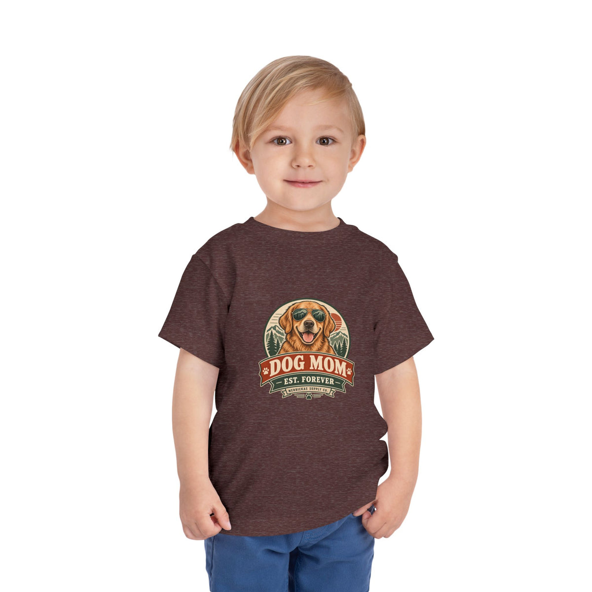 Dog Mom Est. Forever Toddler Tee