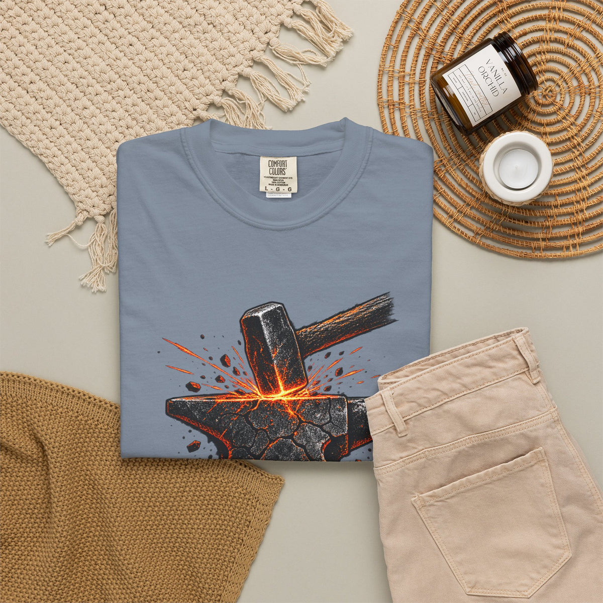 Forged Not Given Garment-Dyed Tee