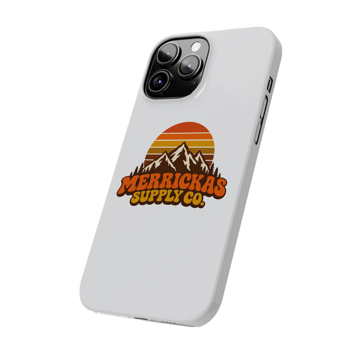 Merrickas Retro Sunset Mountain Phone Case