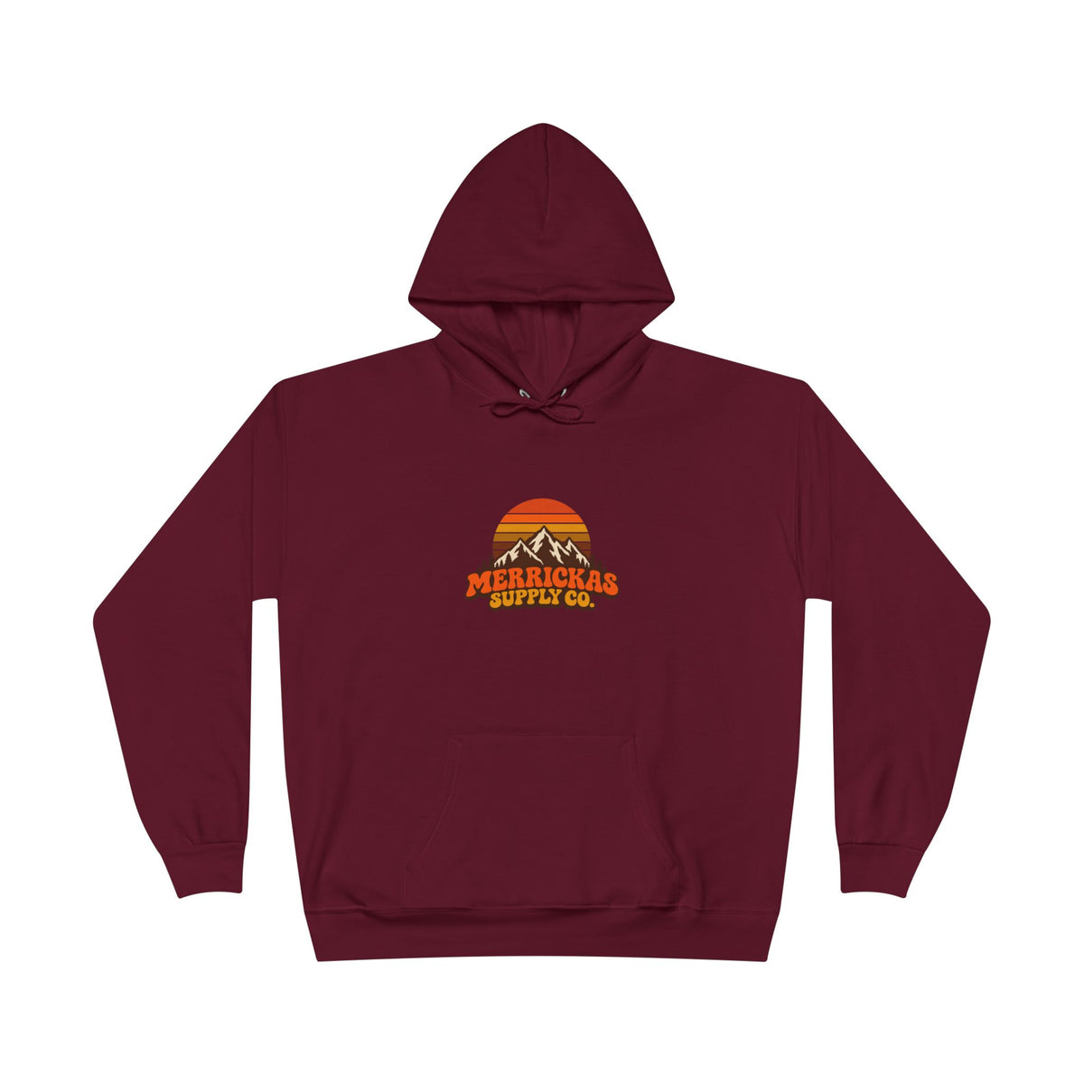 Merrickas Retro Sunset Mountain Hoodie
