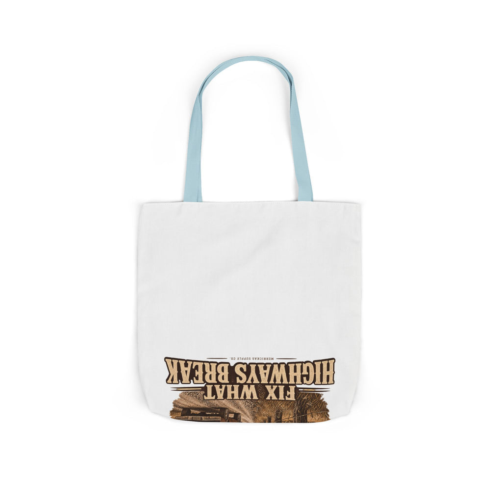 Backroads Fix What Highways Break Canvas Wall Art