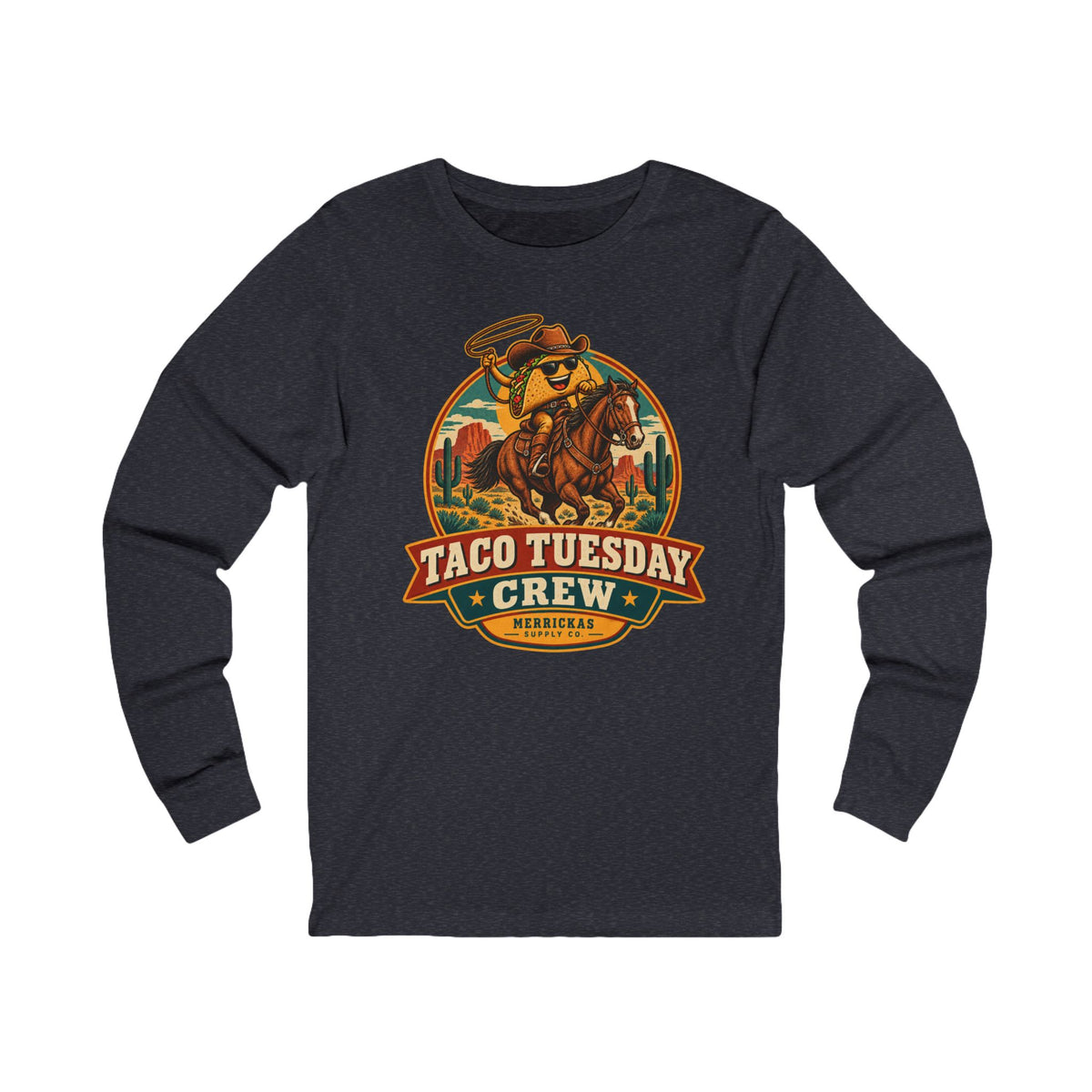 Taco Tuesday Crew Long Sleeve Tee