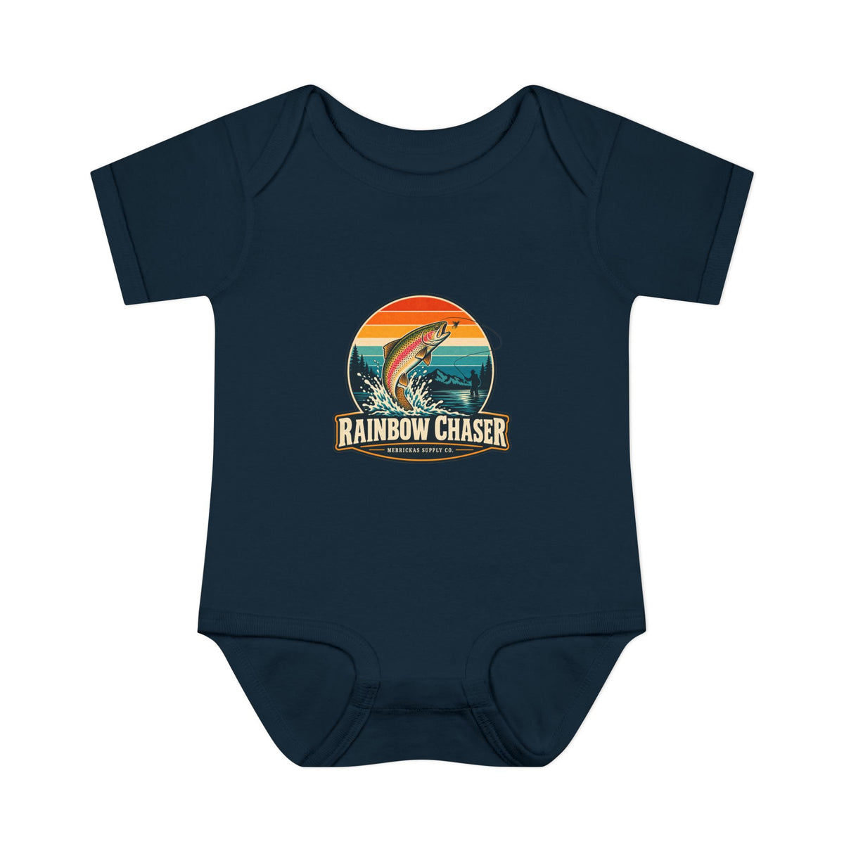 Rainbow Chaser Baby Onesie
