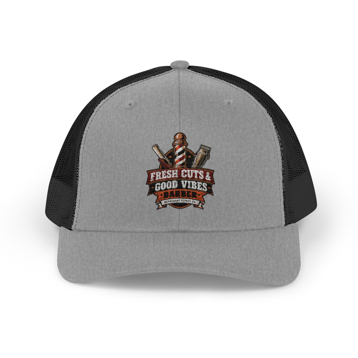 Fresh Cuts & Good Vibes Snapback Trucker Hat