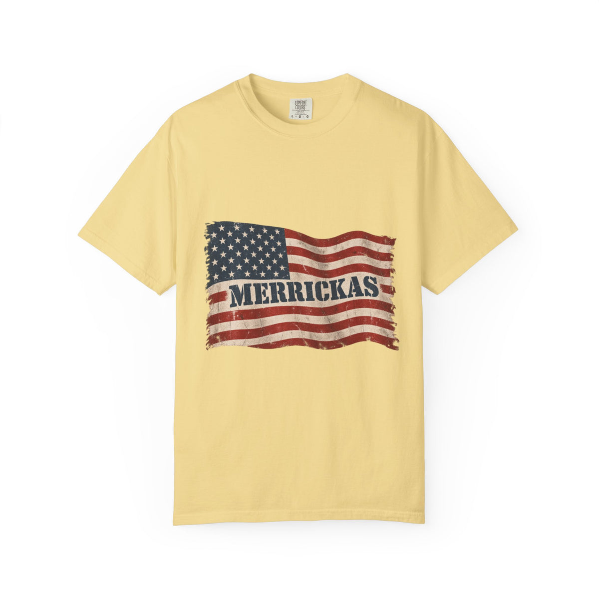 Merrickas Flag Garment-Dyed Tee