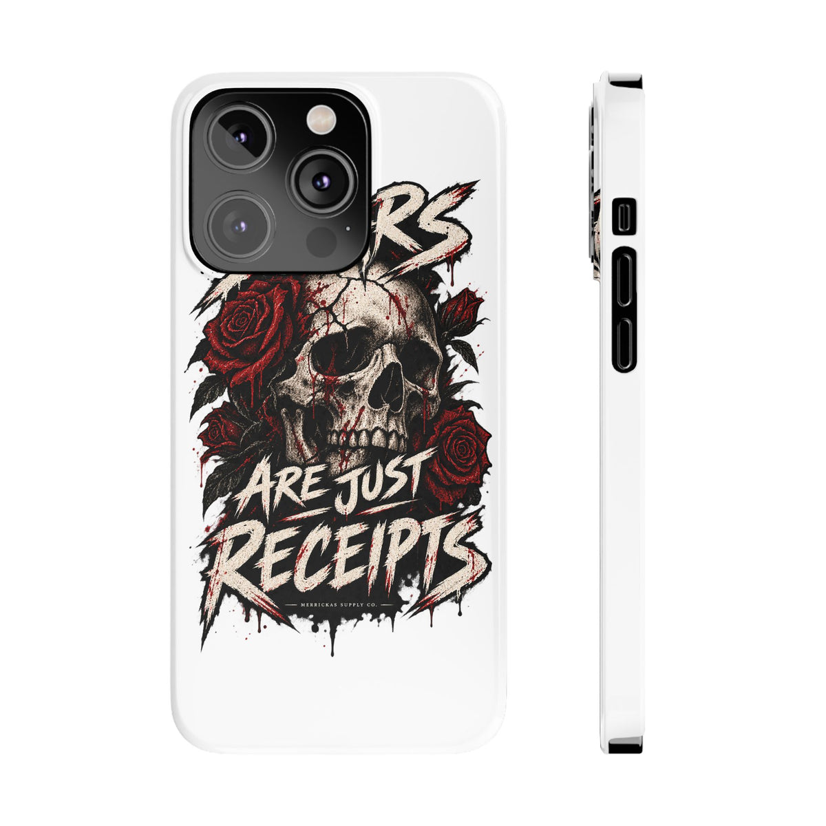 Scars Are Just Receipts Phone Case