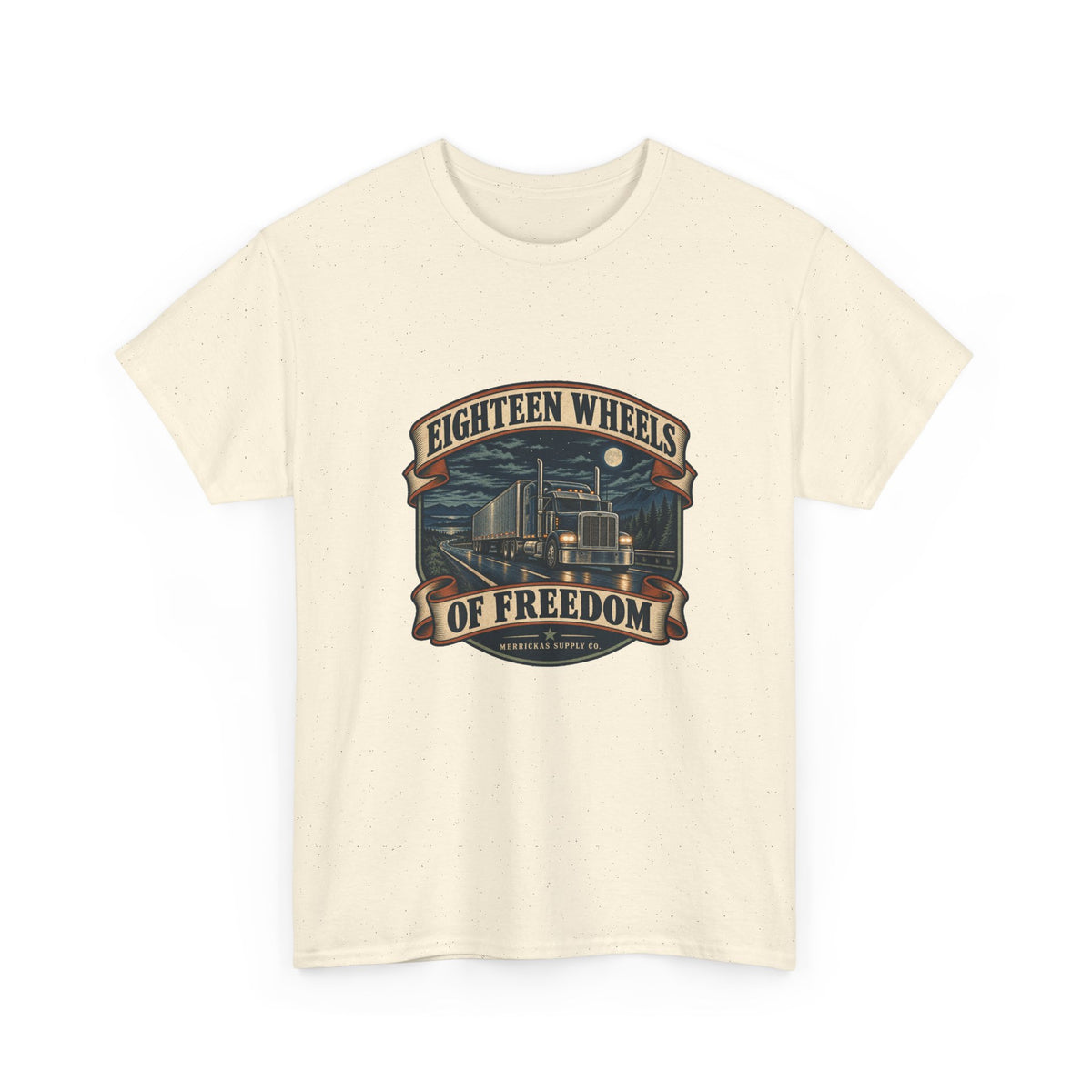 Eighteen Wheels Of Freedom Classic Tee