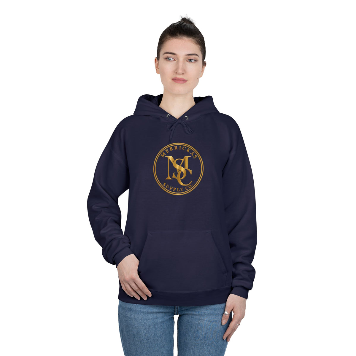 Merrickas Gold MSC Monogram Hoodie