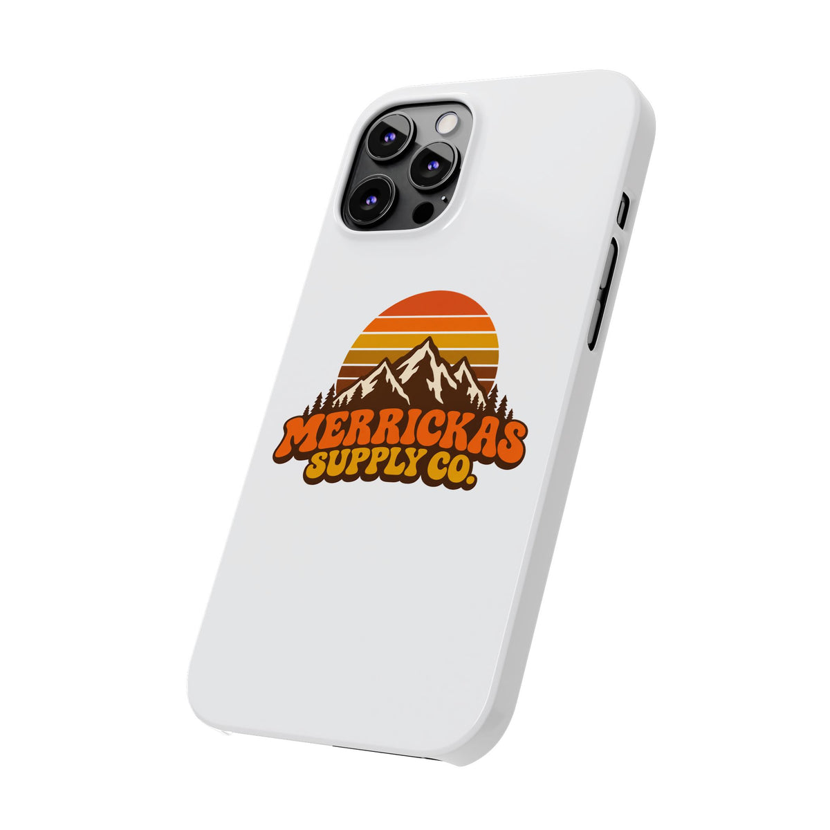 Merrickas Retro Sunset Mountain Phone Case