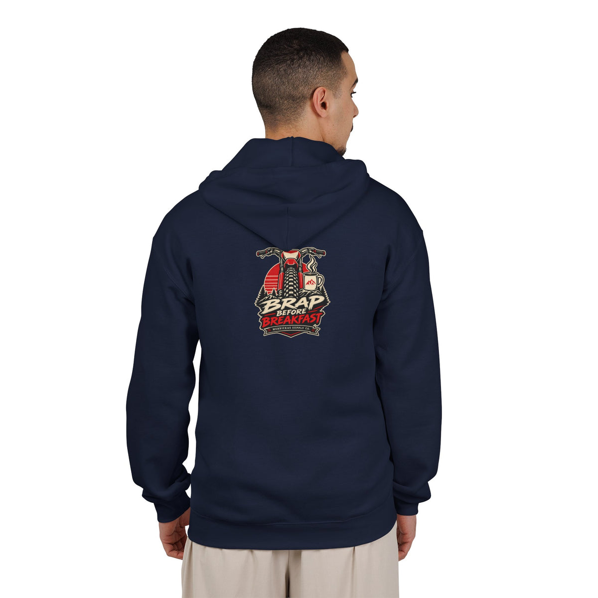 Brap Before Breakfast Zip Hoodie