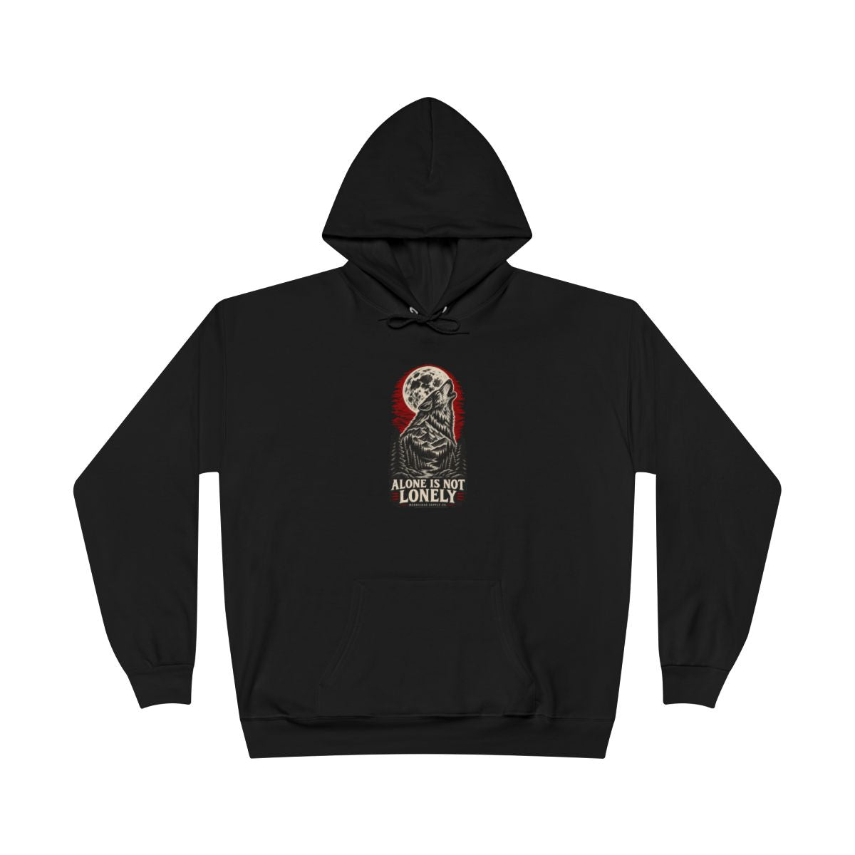Alone Is Not Lonely Heavyweight Hoodie