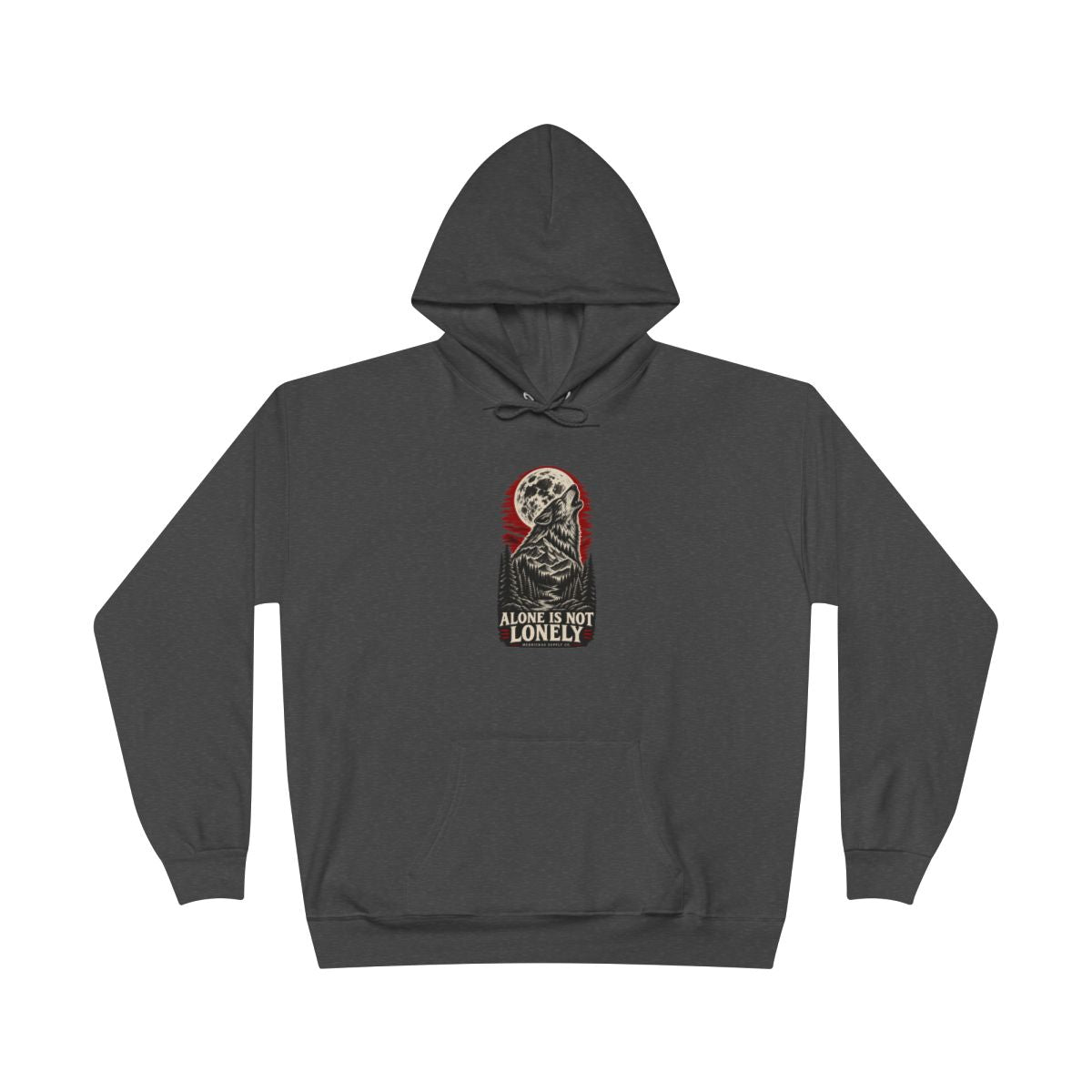 Alone Is Not Lonely Heavyweight Hoodie