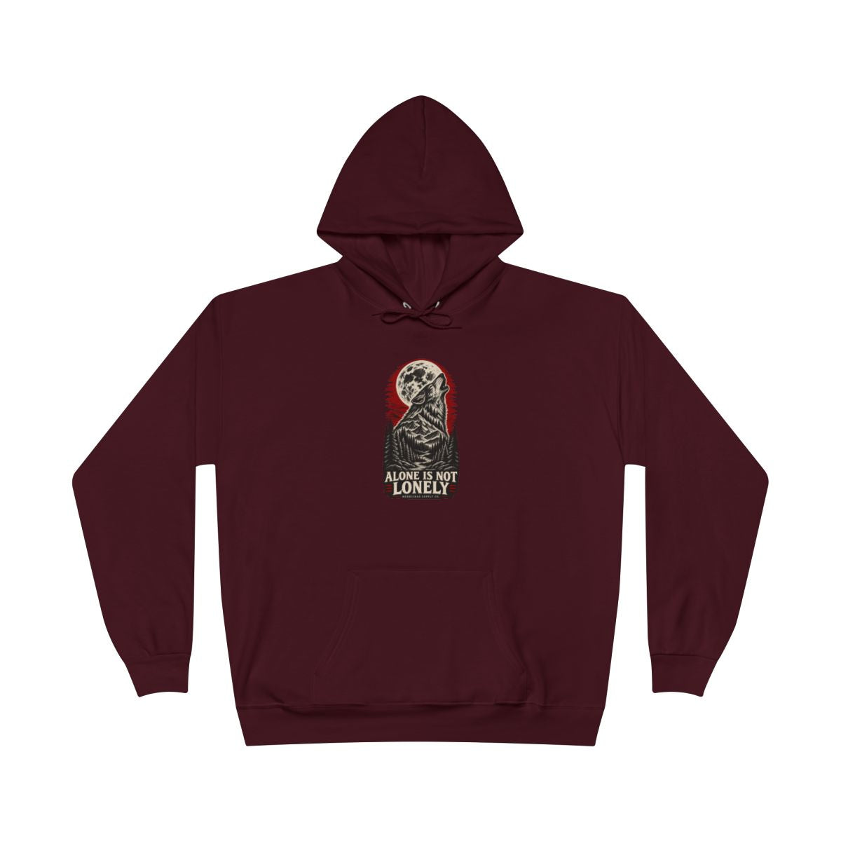 Alone Is Not Lonely Heavyweight Hoodie