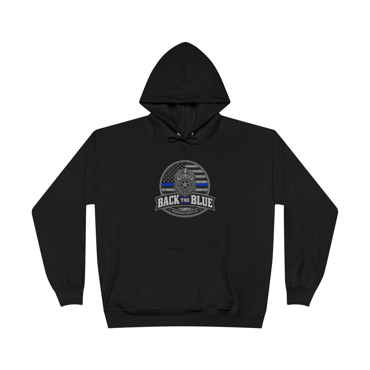 Back The Blue Blackout Hoodie
