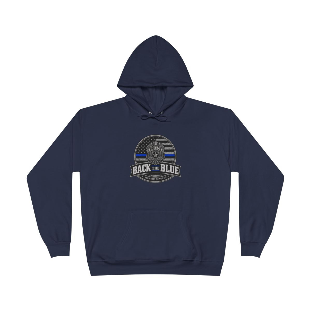 Back The Blue Blackout Hoodie